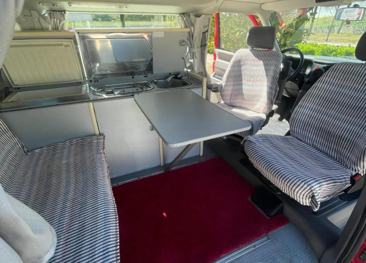 Camper Car In Underground Parking Hotel Barcelona Botel